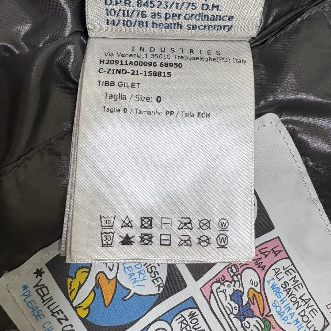 【新品同様】MONCLER TIBB ダウンベスト ブラック0