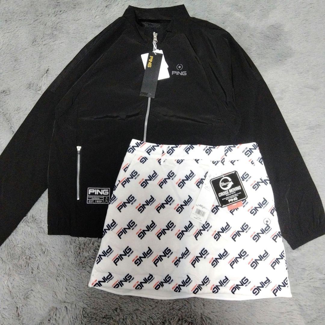 【新品タグ付♡】PING♡ ジャケット&中綿スカート♡セットS-SS ゴルフ♡