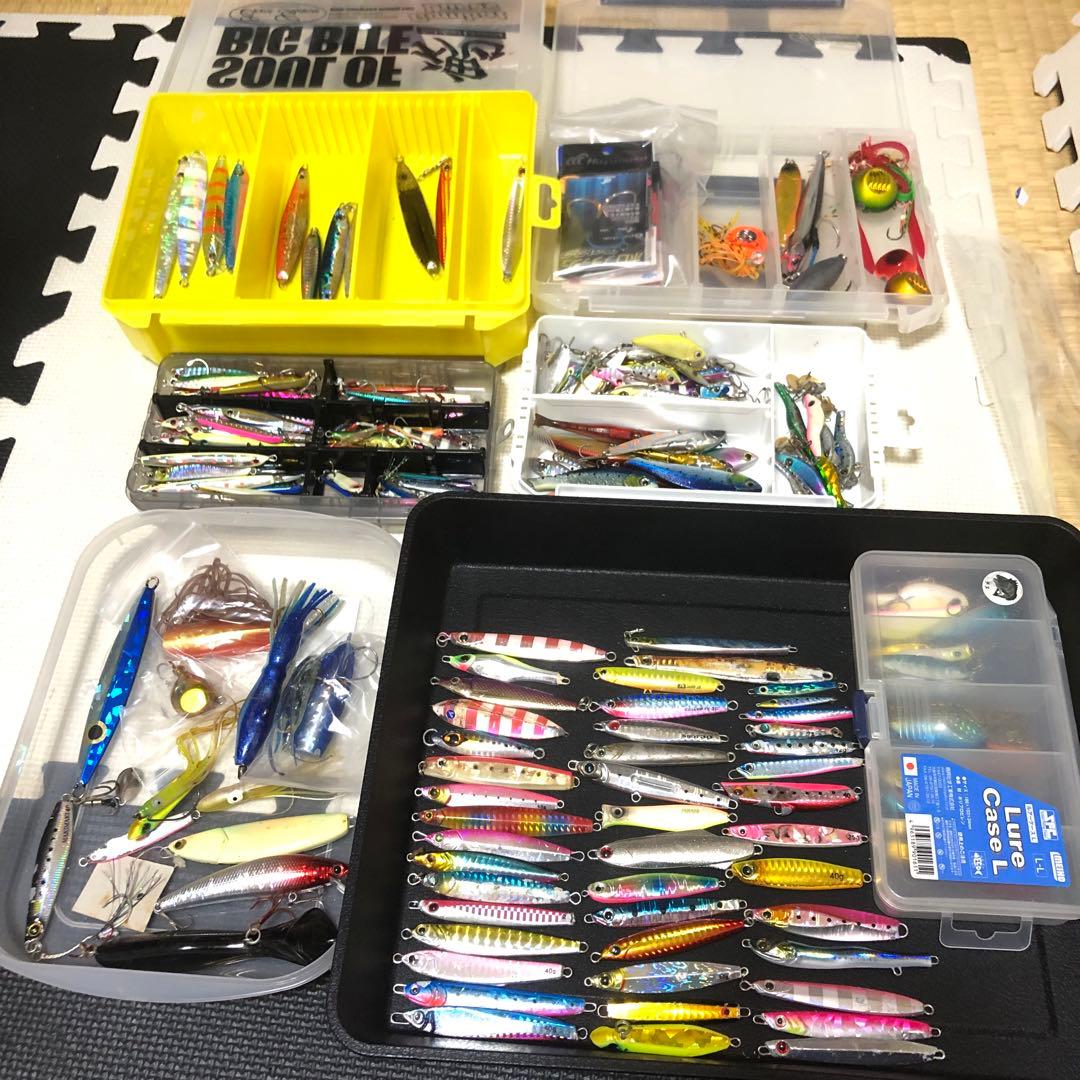 引退品　ジグ　大量　有名メーカー品多数　ショア　ライトショア　SJ LSJ