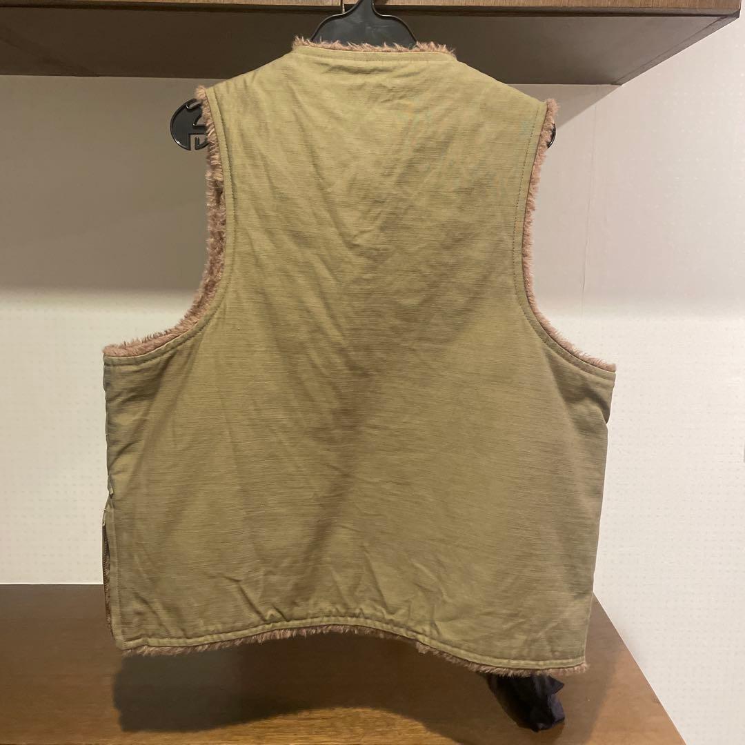 BUTCHER PRODUCTS アルパカ ベスト オリーブ サイズ40