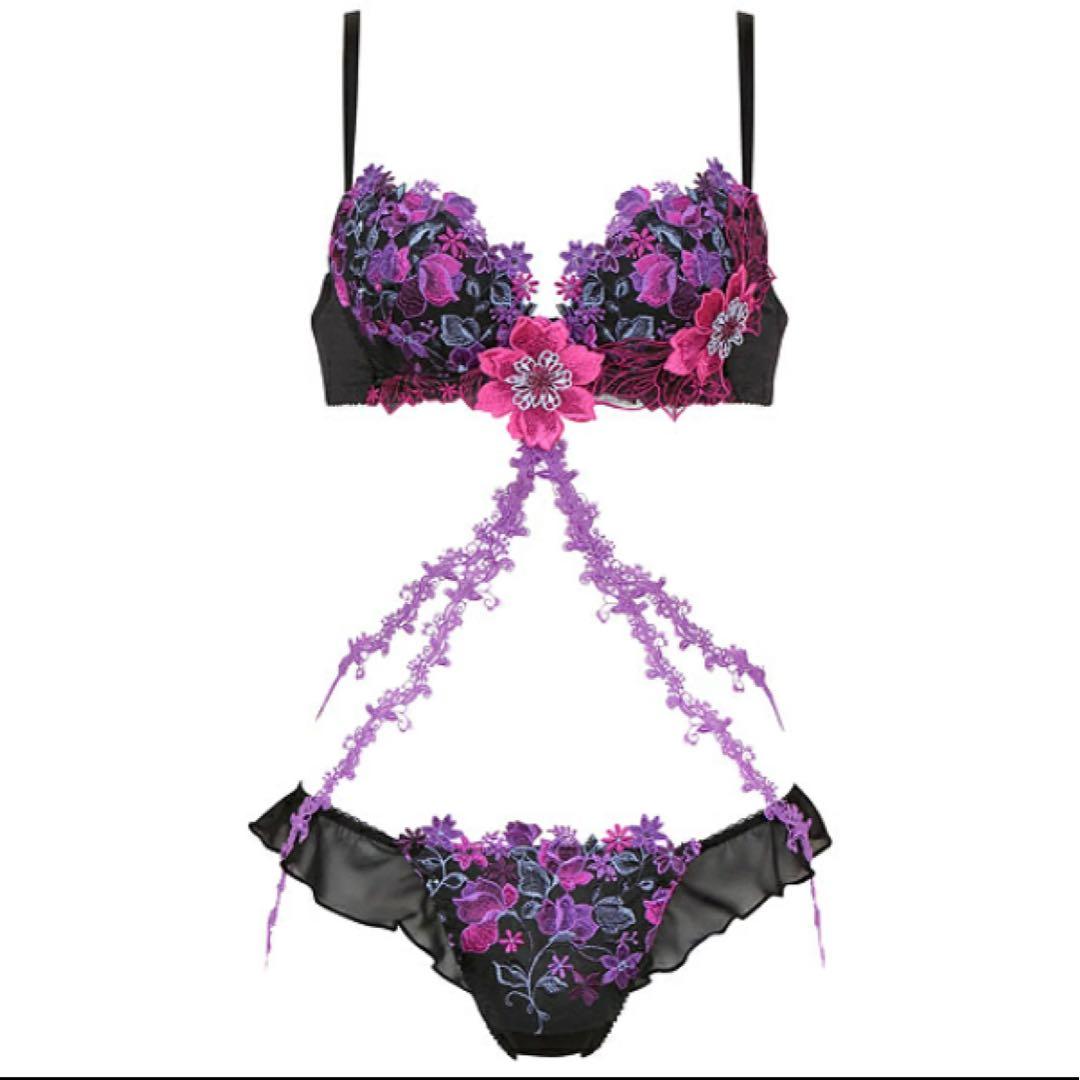 ワコール/サルート 33 おとめ座 新品タグ付 セットアップ M GB