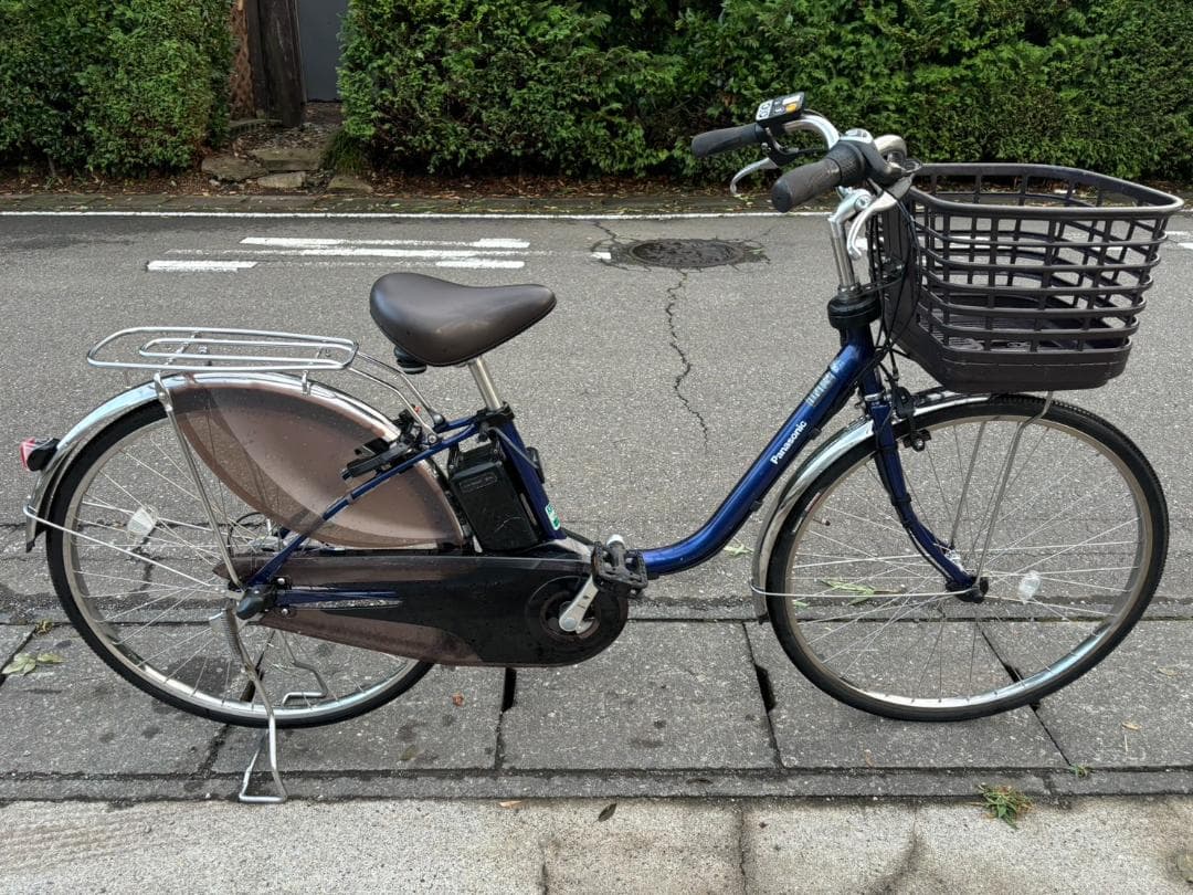 パナソニック ビビ・DX 26型 内装3段 16Ah ファインブルー　電動自転車