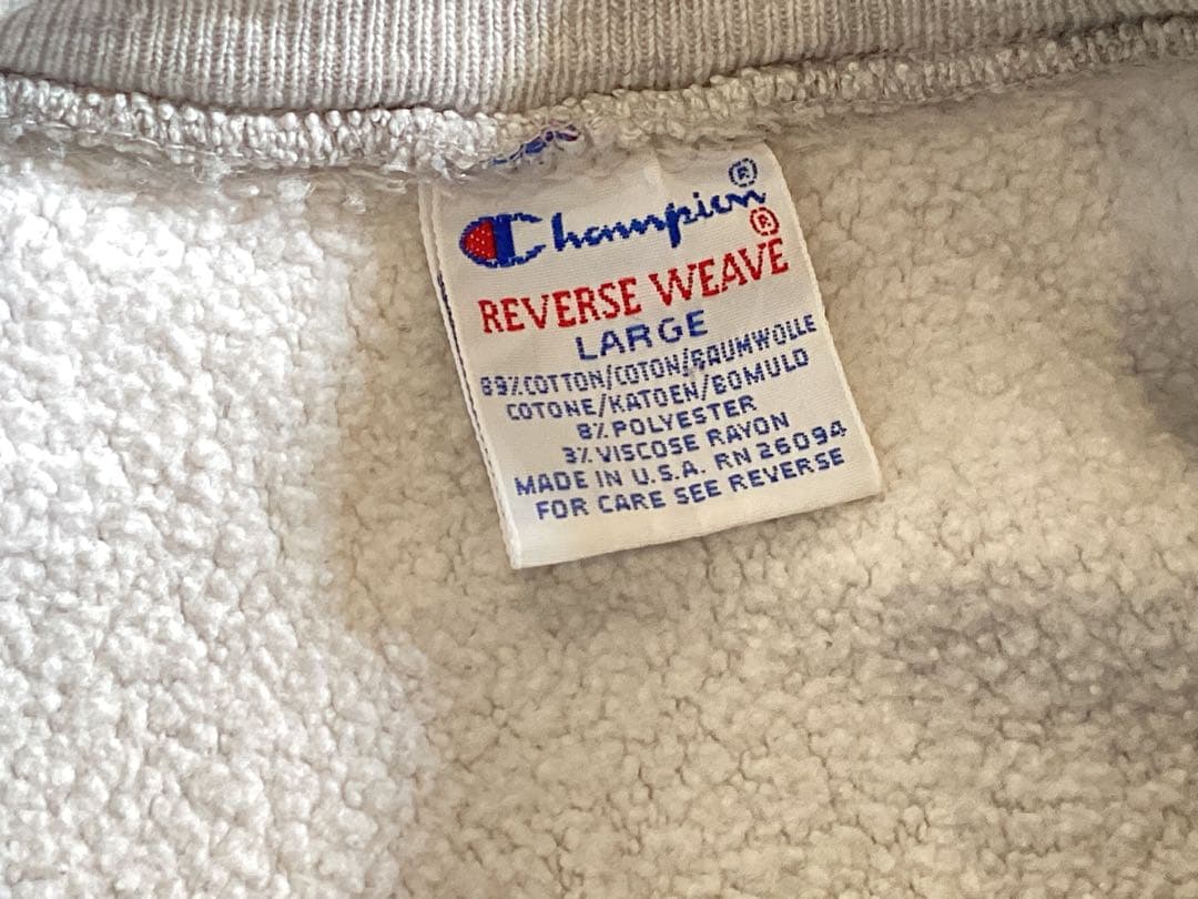 ま*ー様 90s チャンピオン リバースウィーブ スウェット ヴィンテージ トリ