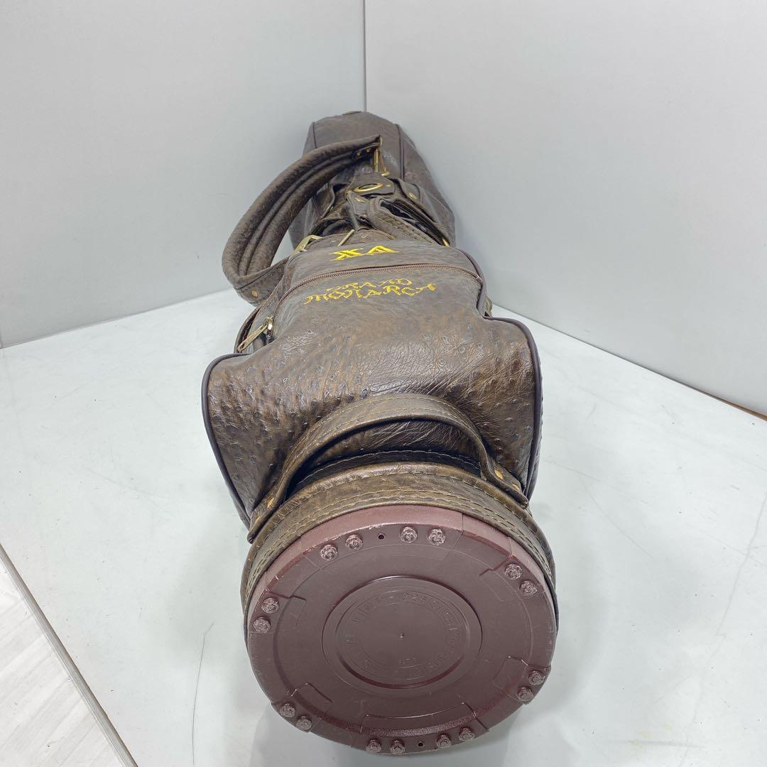 値下げ　ミズノ　グランドモナーク　オーストリッチ　キャディ　バッグ