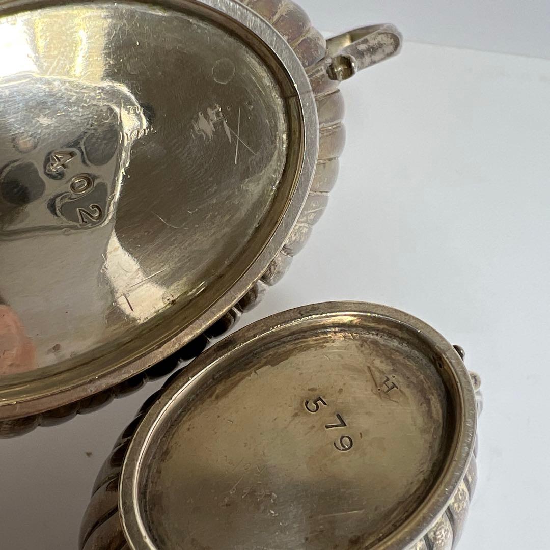 専用　ライオンホールマーク　銀製　ティーセット　509g 東さ8-0131☆2F