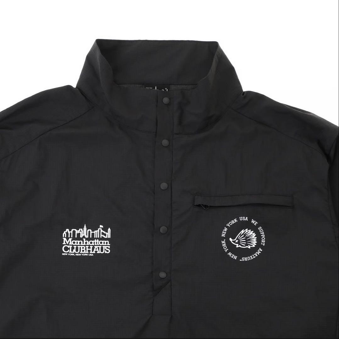 【Manhattan x Clubhaus】コラボ　パッカブルシャツ　Lサイズ
