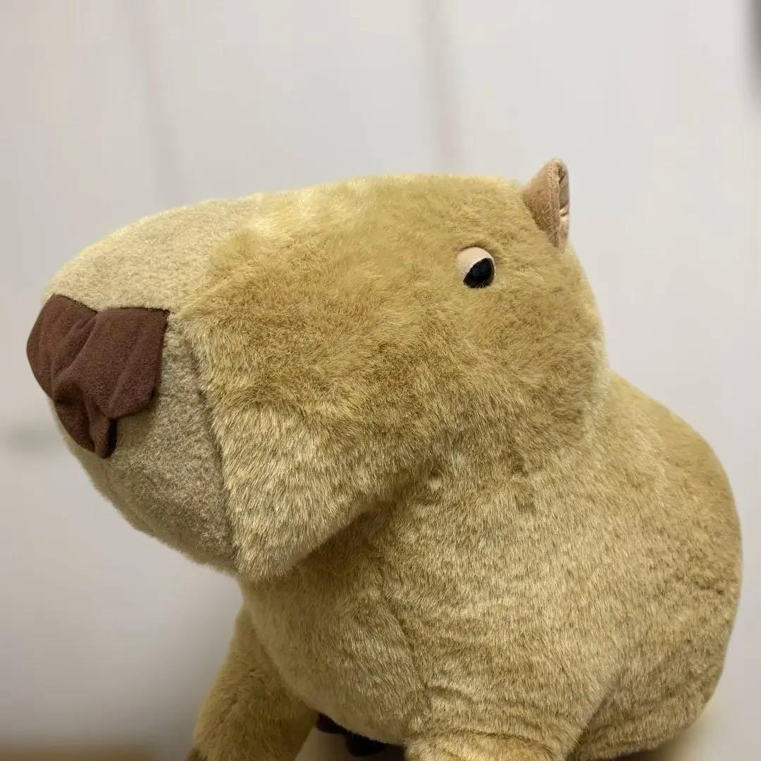 超大型　実物サイズ　カピパラ　ぬいぐるみ