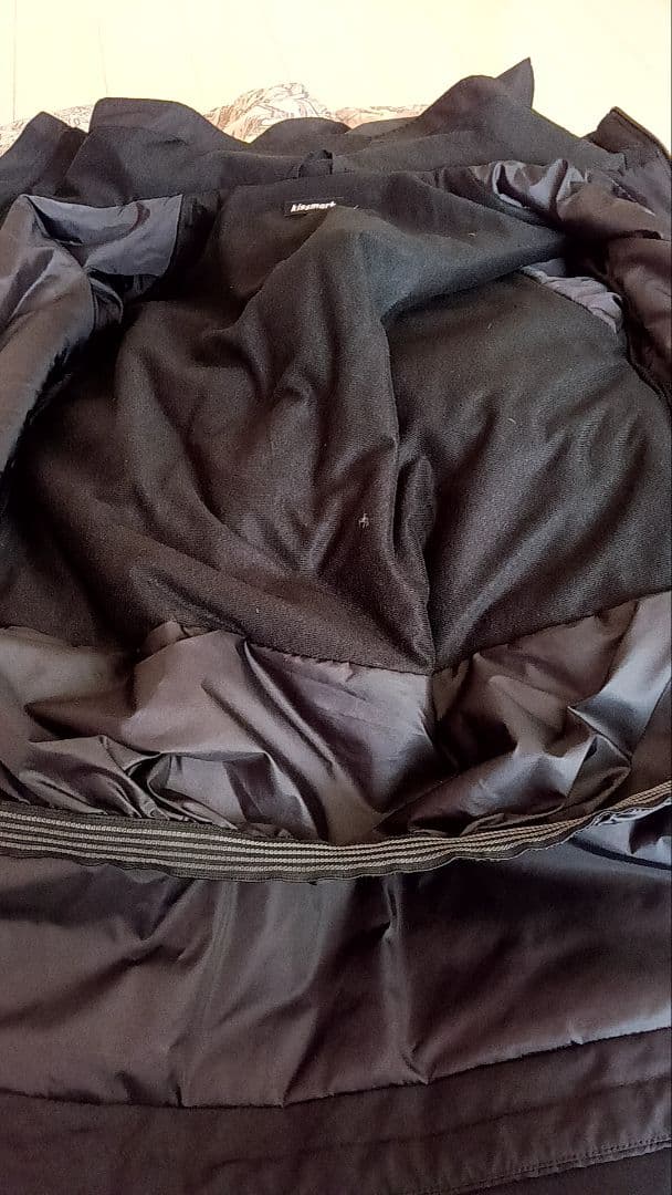 美品 kiss mark ブラック スキーウェア M 上下 メンズ スノーウェア