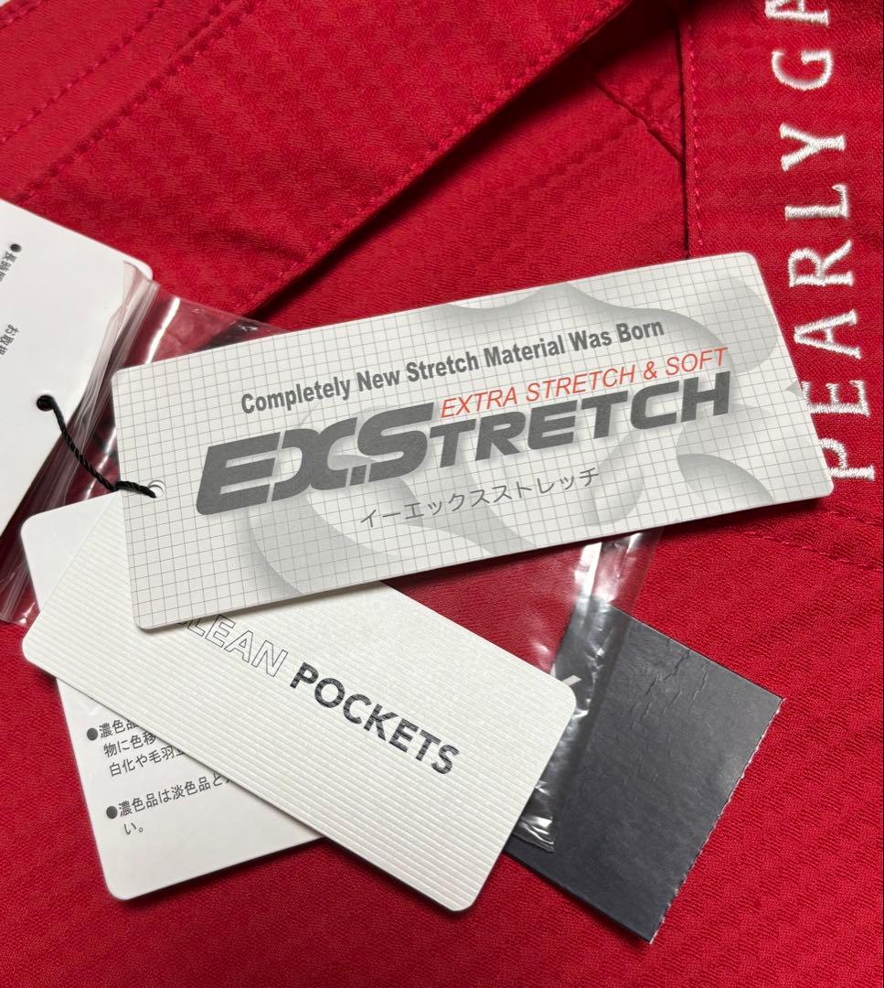 【タグ付新品未使用】PEARLY GATES メンズゴルフパンツストレッチ　4