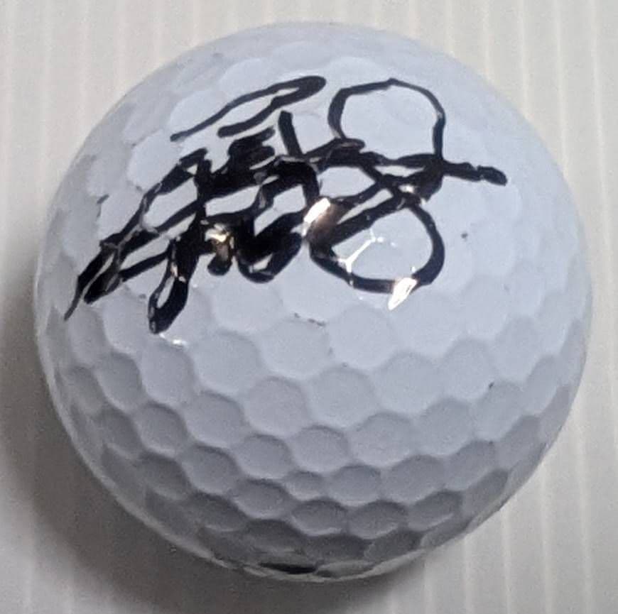 【貴重】原英莉花プロ　直筆サイン入りゴルフボール　エリエールレディスオープン優勝