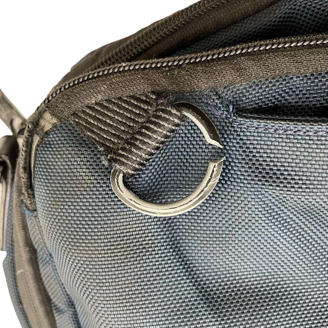 美品　トゥミ　3way ビジネスバッグ　ブラボー　マウンテン　レザー　ネイビー