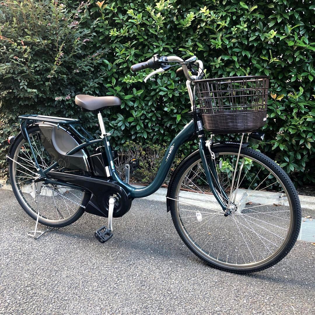 【美品 2024年車】YAMAHA PAS With 現行バッテリー15.8Ah