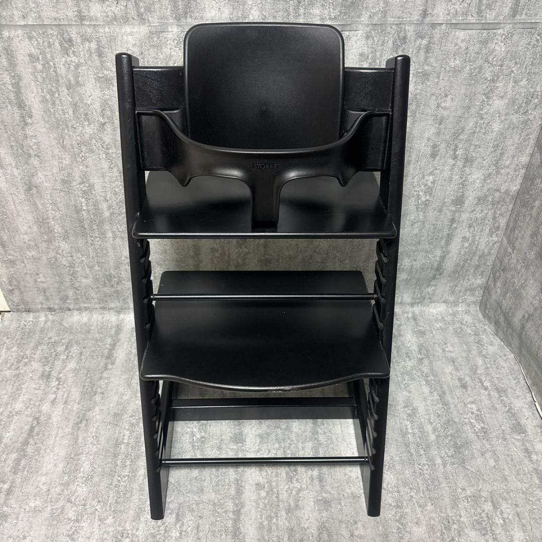 【美品】 現行モデル　シリアル6 ストッケ　トリップトラップ　ベビーセット付き