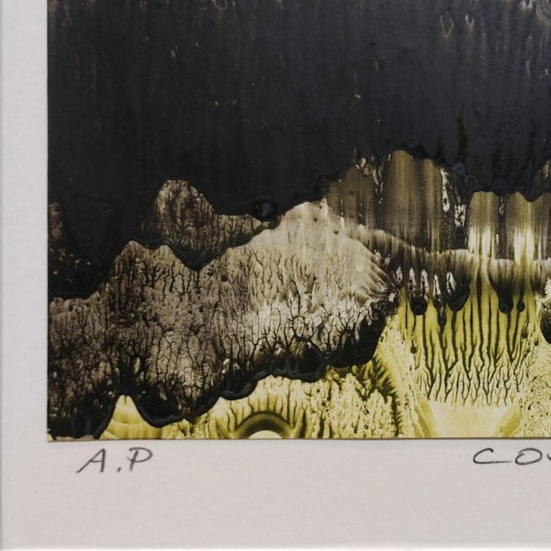 ☆宮井保郎☆「COSMOS」銅版画　八ツサイズ　未使用！