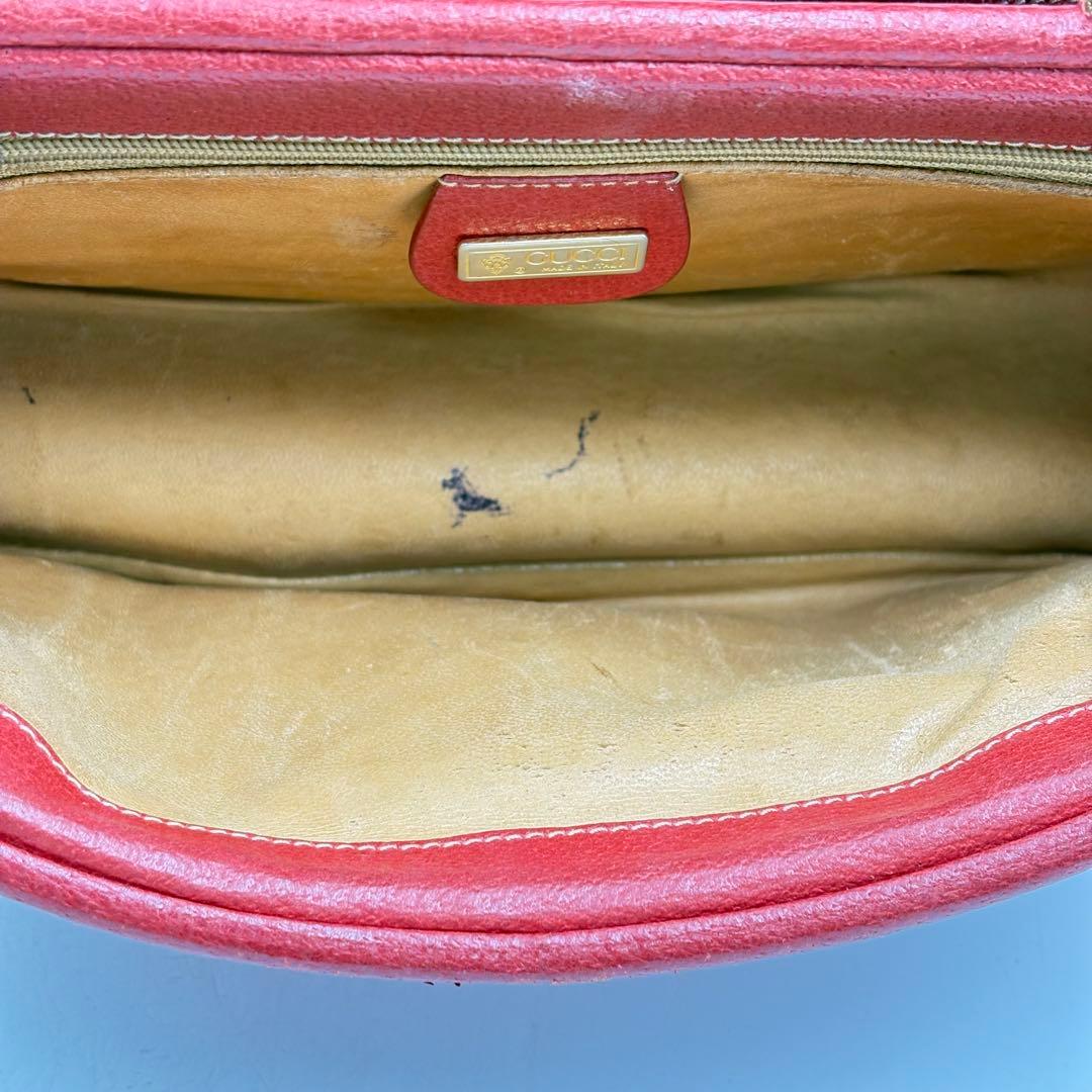 グッチ カメラバッグ レッド ファッション ショルダー 1010-S7073h