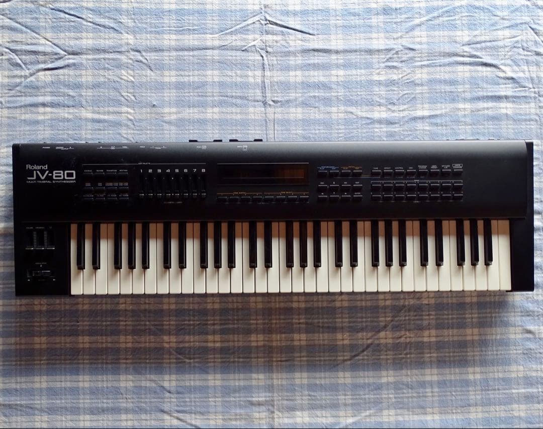 【良品】Roland JV-80 + ROMカード + エクスパンジョンボード