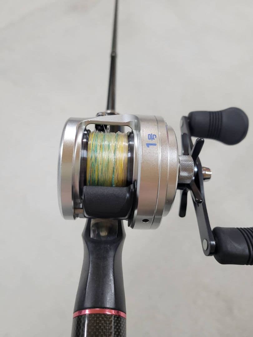 シマノカルカッタ200PG　パームス　メタルウィッチタイラバロッド・リールセット