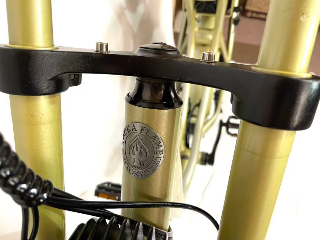 【動作確認済】送料無料 ROCKA FLAME ディスク式 電動アシスト自転車