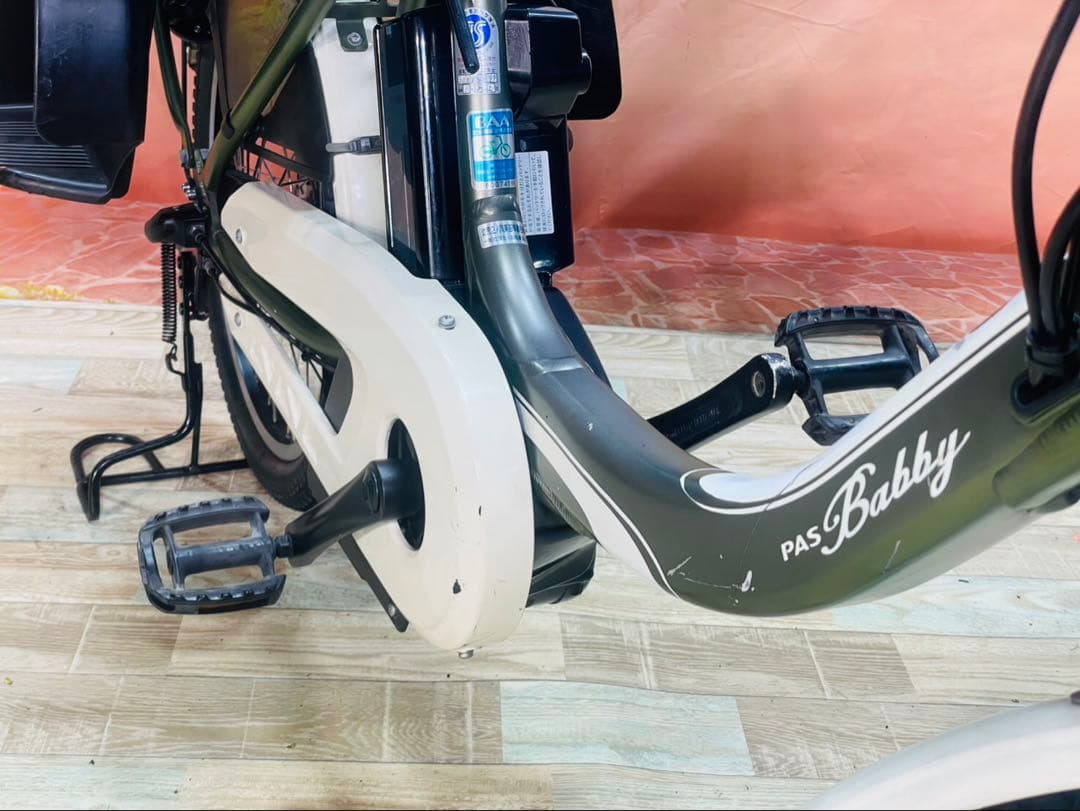 人気モデル！パスバビー12AH⭐️ヤマハ子供乗せ電動アシスト自転車Y3418