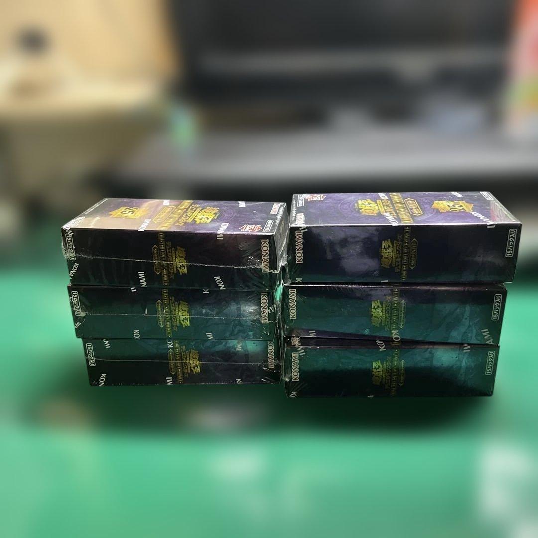 遊戯王　クォーターセンチュリークロニクル Unity シュリンク付き　6box