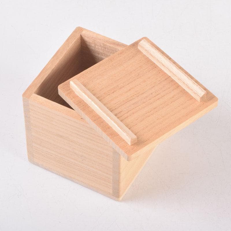 茶道具　紫翠窯　三代　西村徳泉造　染付　竹文　蓋置　共箱　V　8379