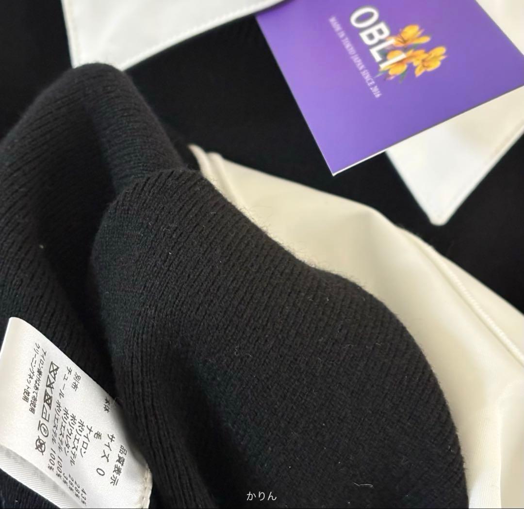 最終価格 新品 オブリobli ペタルドッキングワンピース 0 定価49,500