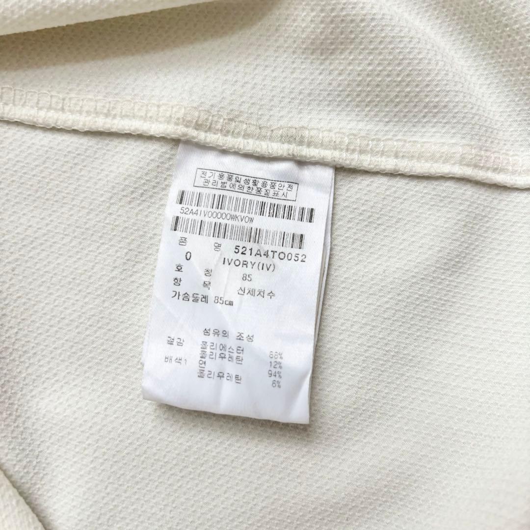 PEARLY GATES 韓国パーリーゲイツ 長袖シャツ ロゴチャーム 刺繍 0