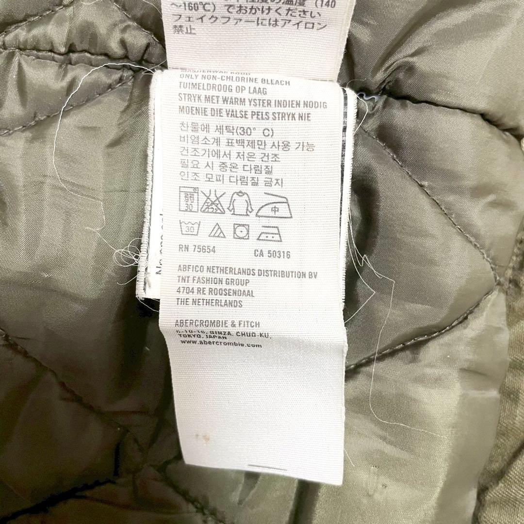 y2k❤️ 00s Abercrombie & Fitch ファー付 モッズコート