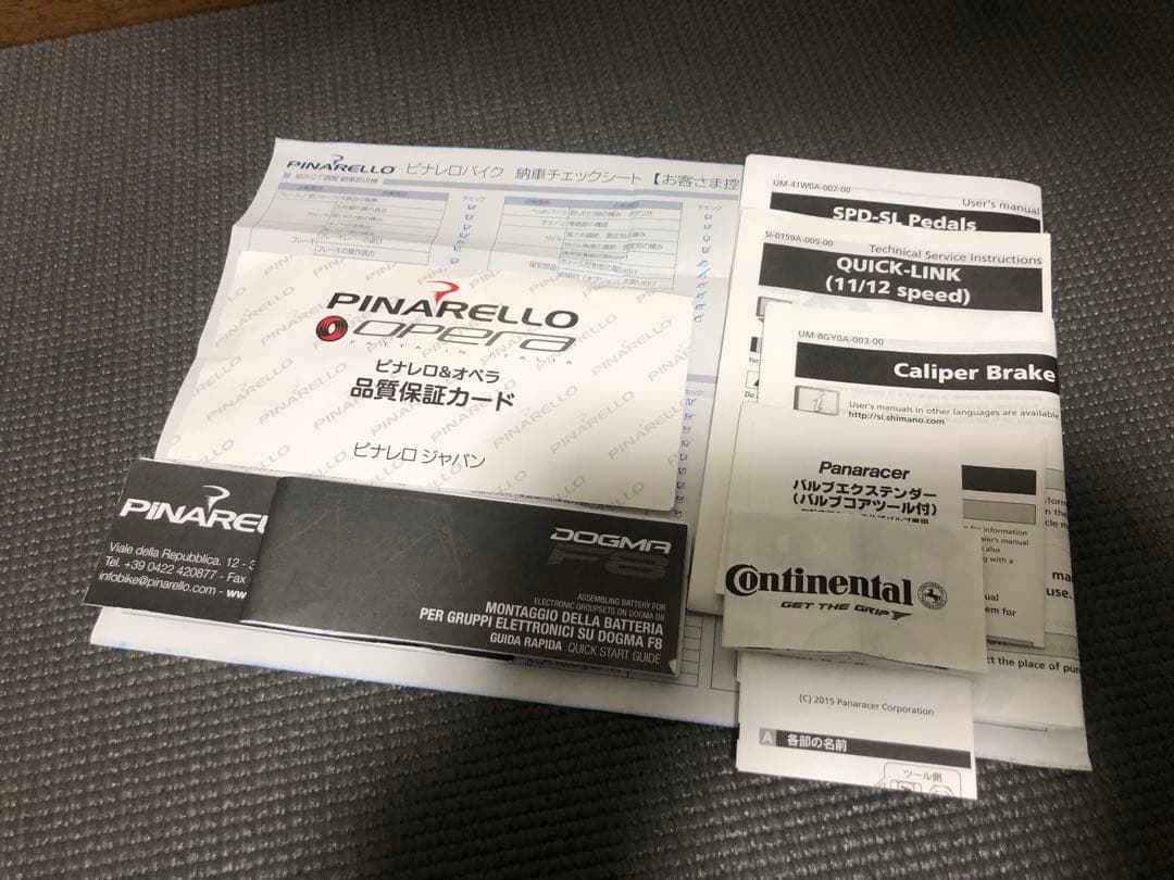 DOGMA F8 ピナレロ ドグマ Di2 パワーメータ ホイール付