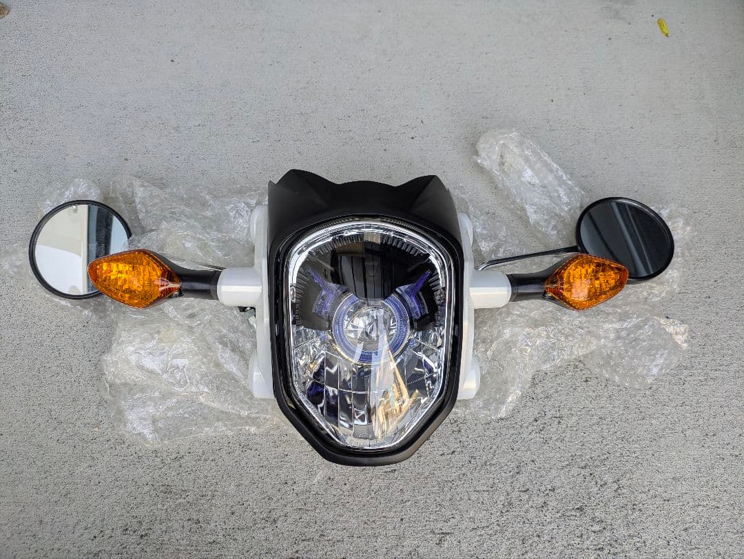 前期グロム ヘッドライトセット