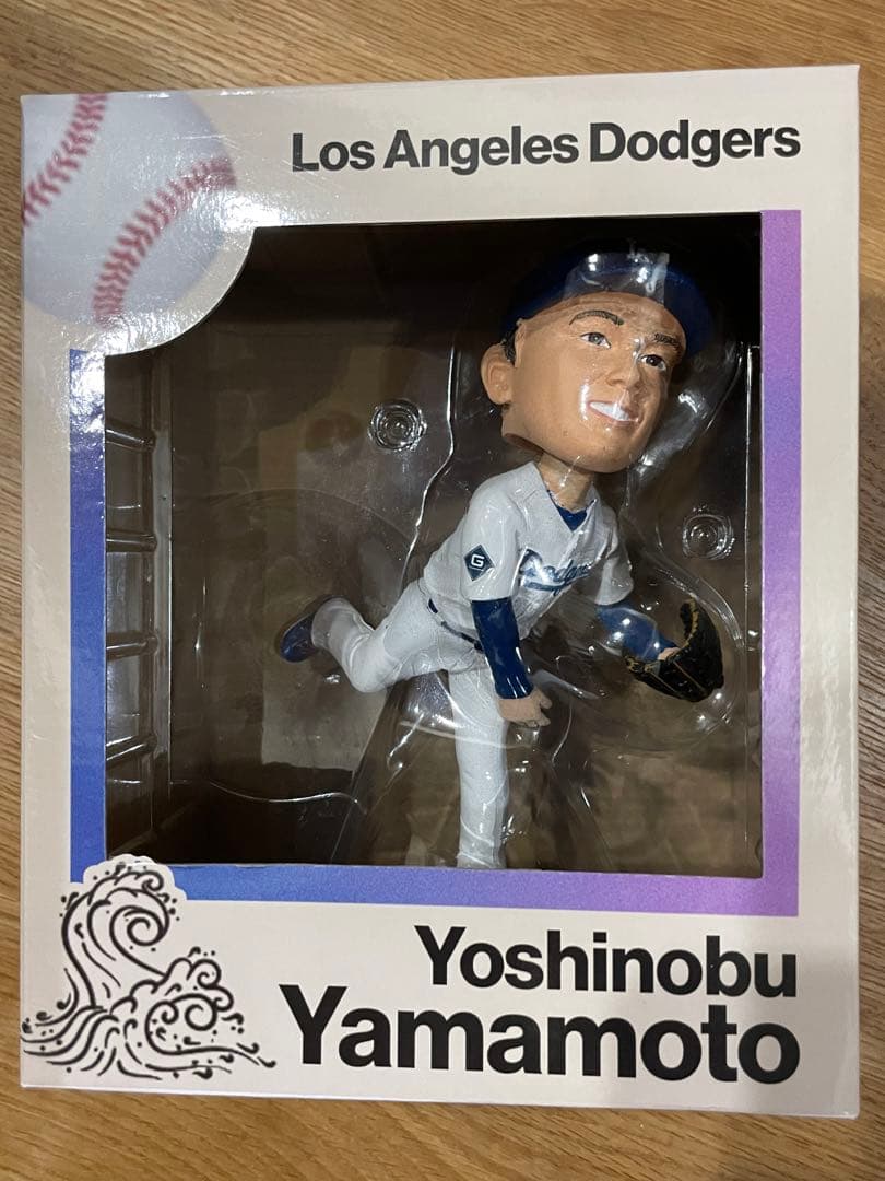 【本物　新品未使用】ドジャース　山本由伸 １ＳＴボブルヘッド　6月13日配布
