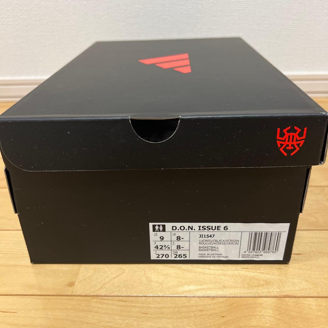 最終値下げ　adidas D.O.N. ISSUE 6 US9 27cm