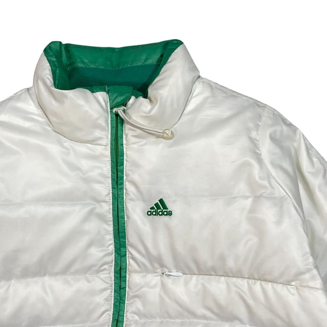 ADIDAS アディダス ゴルフ ダウン フェザー ジャケット M ホワイト