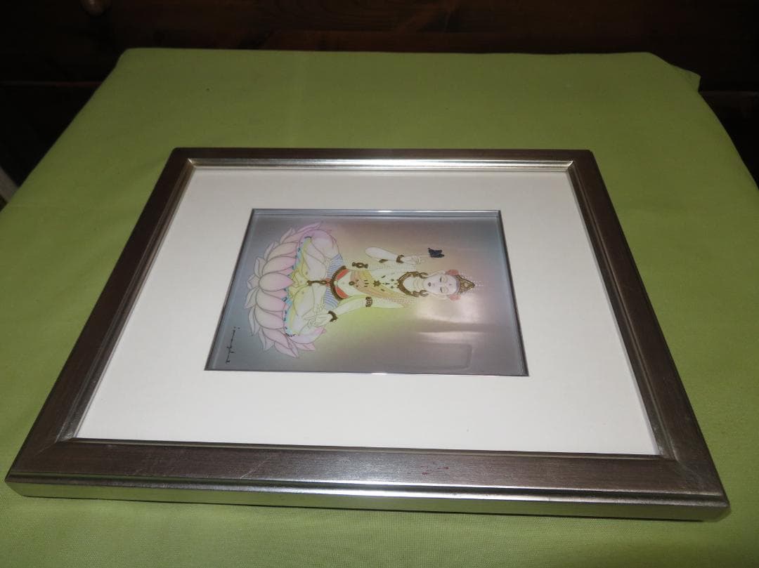 ぐり　草場一壽　「大調和」（仮題）　ダライ・ラマ　陶彩画　原画