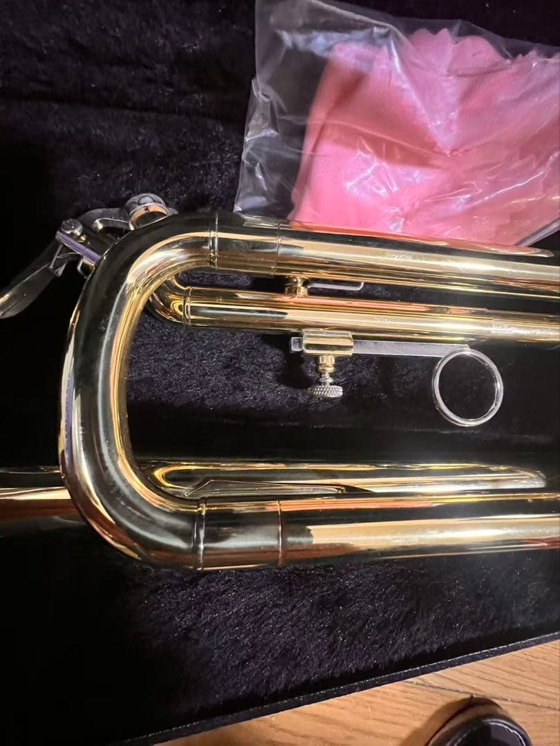 金色 3バルブ トランペット 本体