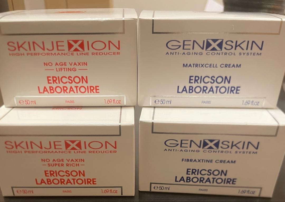 スキンJXVXマットクレーム　50mL/エリクソンラボラトワ　4つ