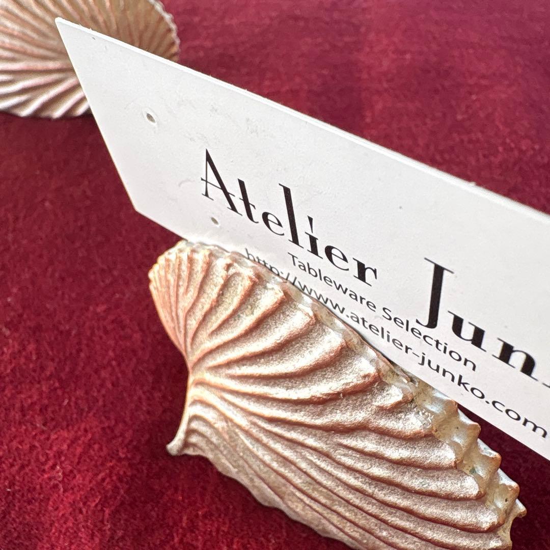 アトリエジュンコ シェル型カードスタンド 4個セット