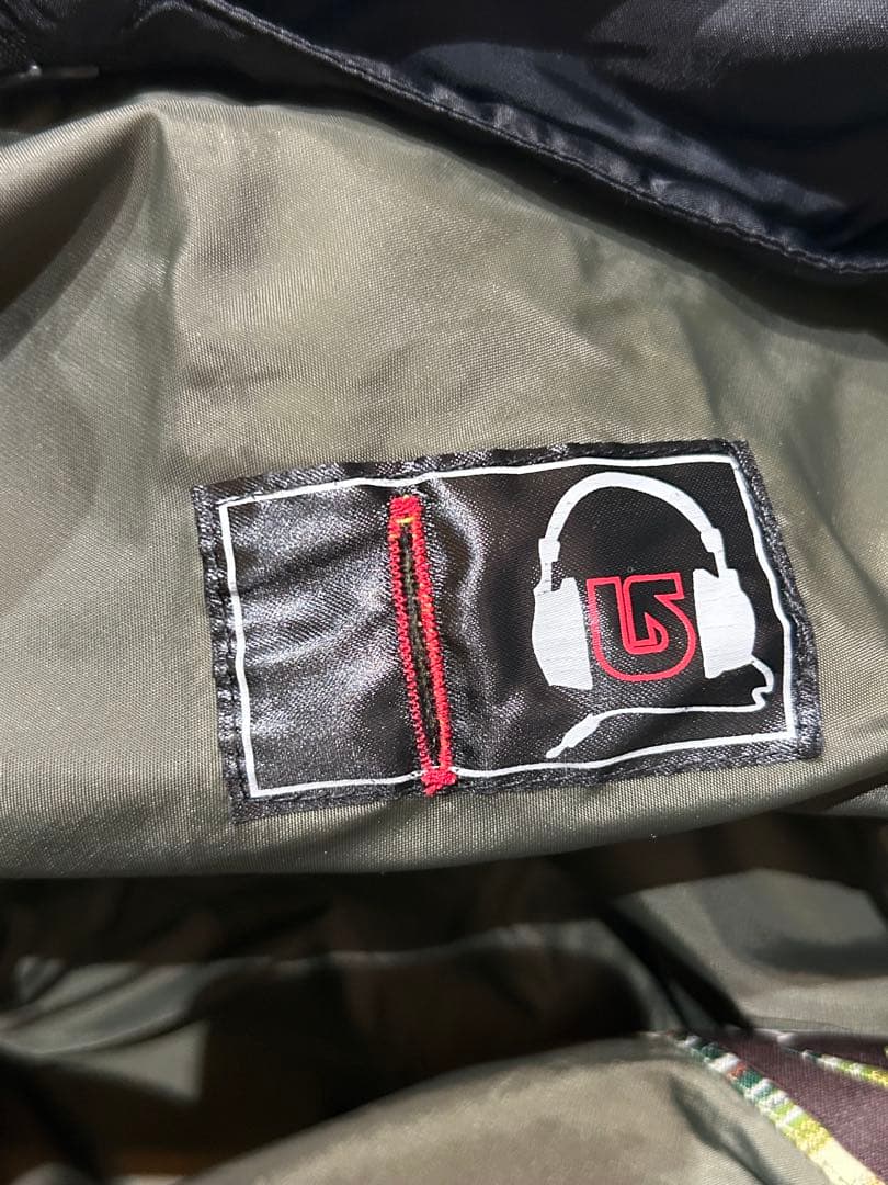 美品 BURTONスノーボードウェアカーゴパンツ メンズ L 蛍光ライムグリーン