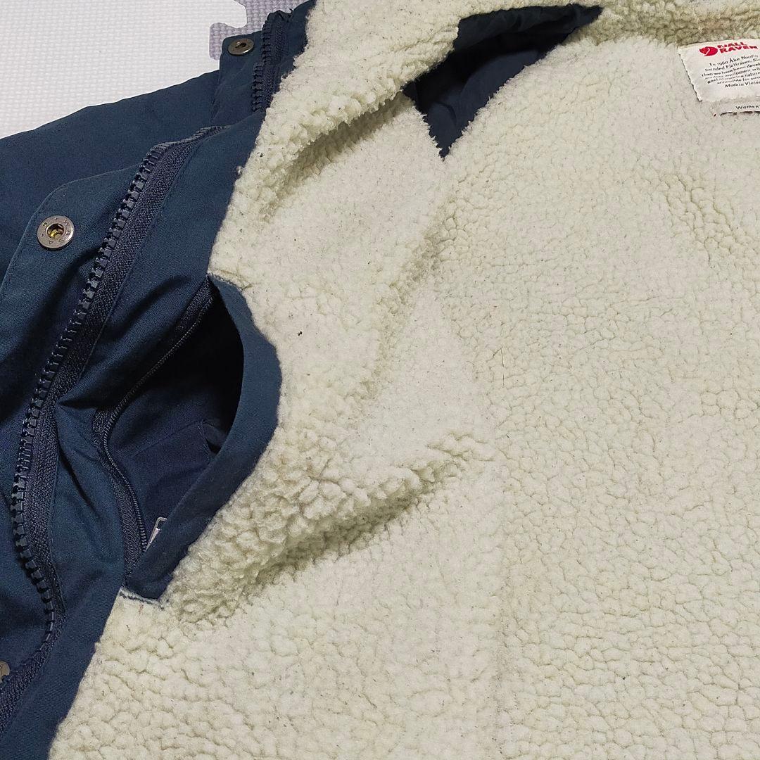 フェールラーベン グリーンランド ウィンターコート レディース　ネイビー