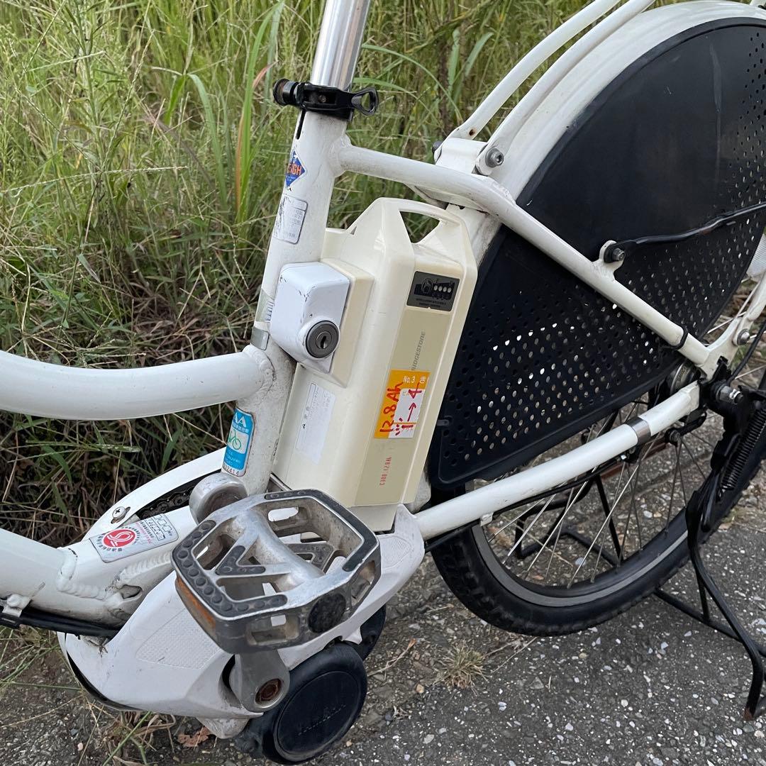 【送料込み】オシャレな白で快速　アシスト領域拡大化もサポート　整備済　埼玉上尾