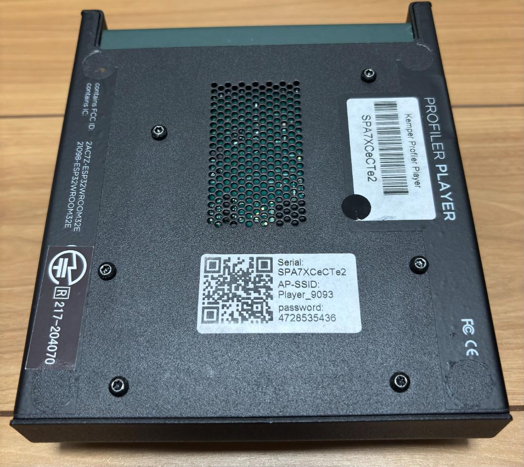 Kemper Player 国内正規品 保証期間内 おまけ付き