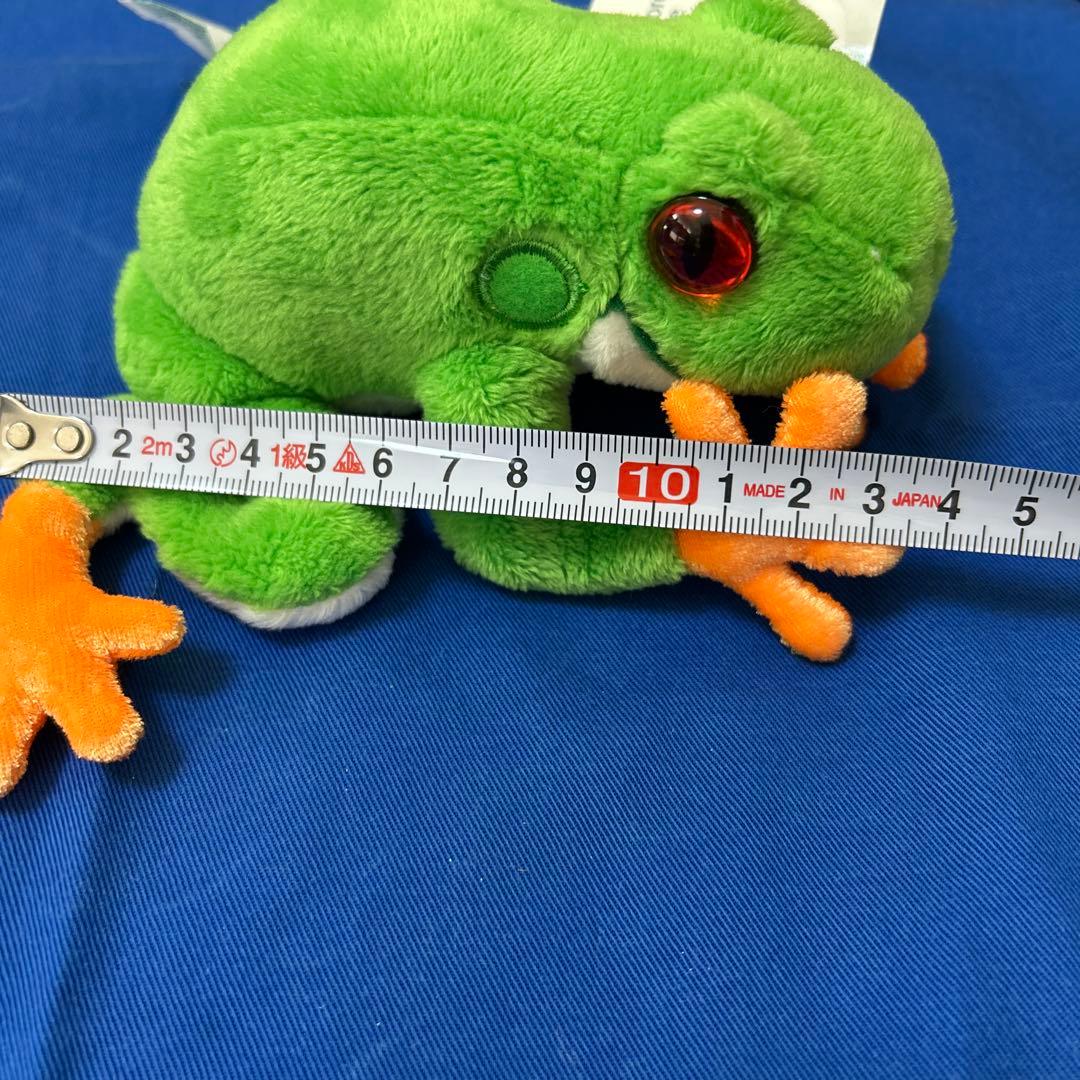 非売品レアRainforest Alliance 新品カエルのぬいぐるみ