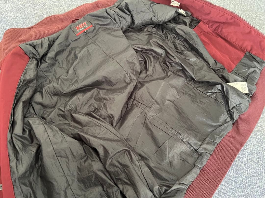 美品！ZETT 早稲田大学　野球部　ウォーマー　グランドコート　ジャンパー