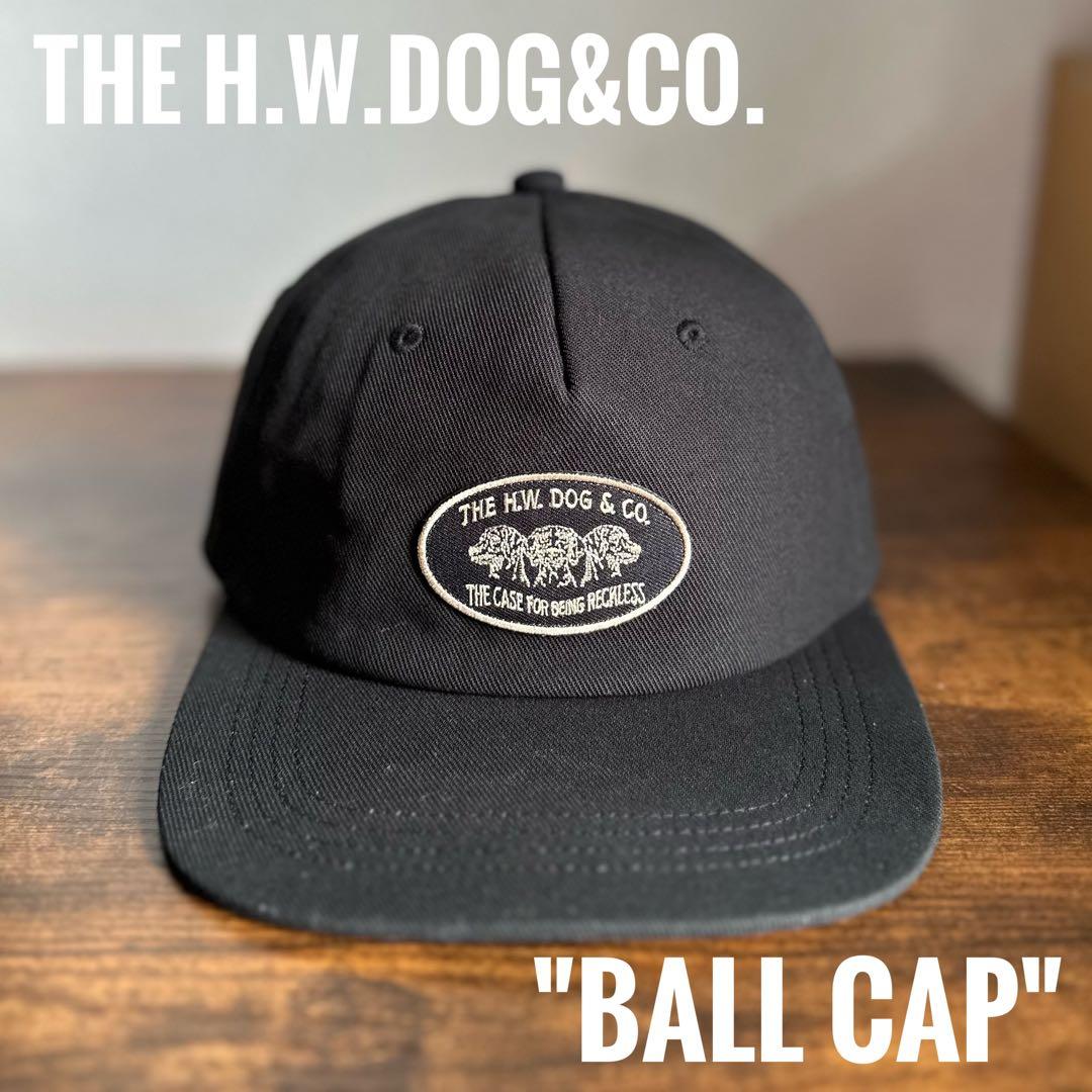 帽子 THE H.W. DOG&CO. BALL CAP Black