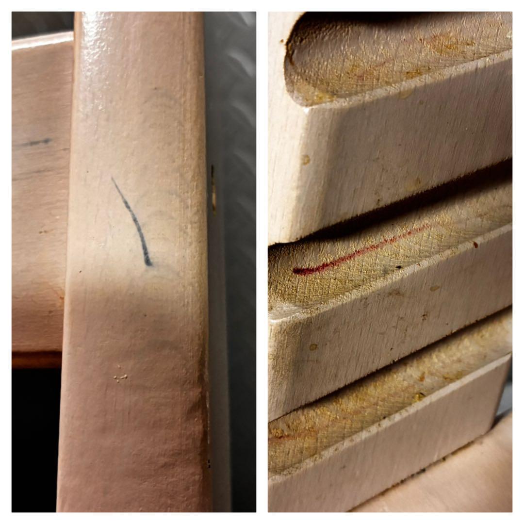 【美品】STOKKE トリップトラップ シリアル5 セレーヌピンク ハイチェア