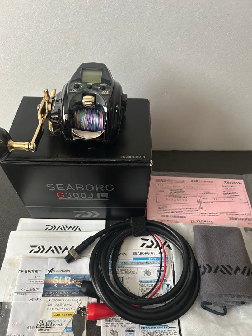 ダイワ シーボーグ G300JL【実釣来歴12.9km 10h】