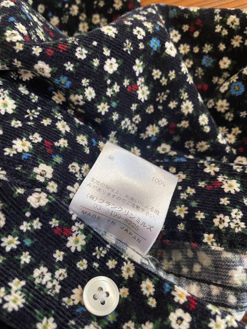 未使用　SENTINEL DECIDE 上質コーデュロイシャツ　大きめゆったり