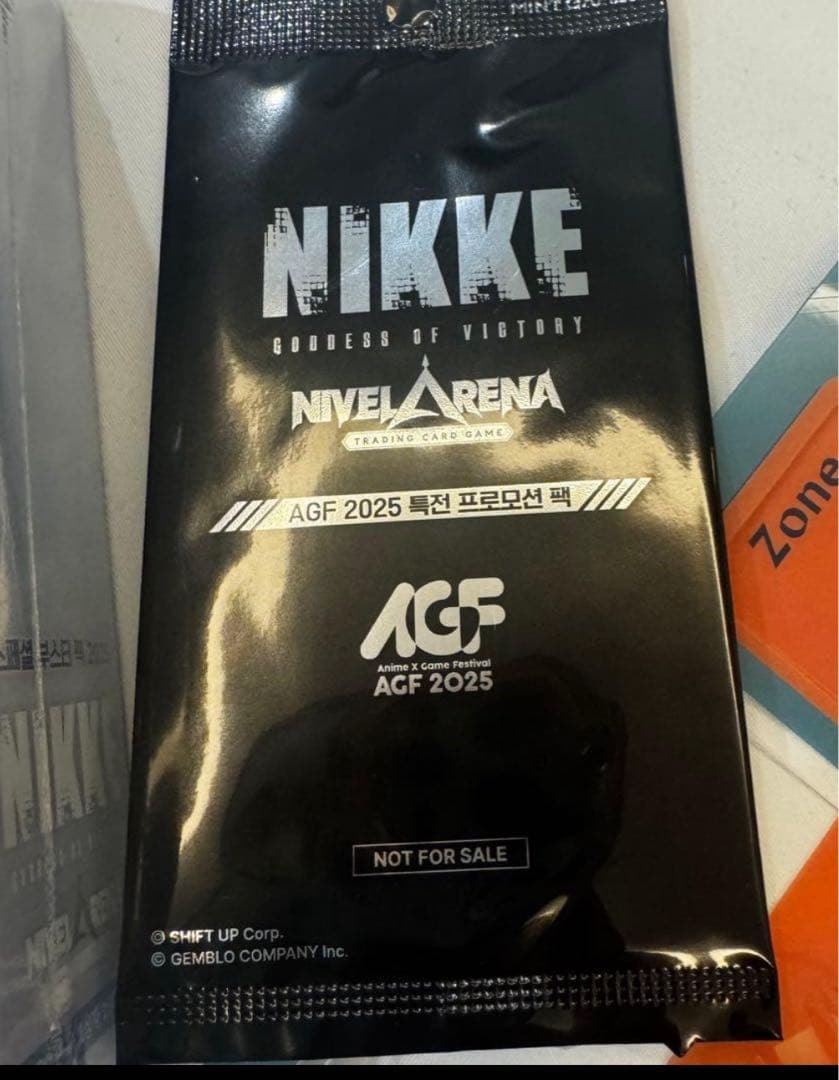 【海外限定】勝利の女神NIKKE ニベルアリーナ　TCG 2BOX おまけ付き