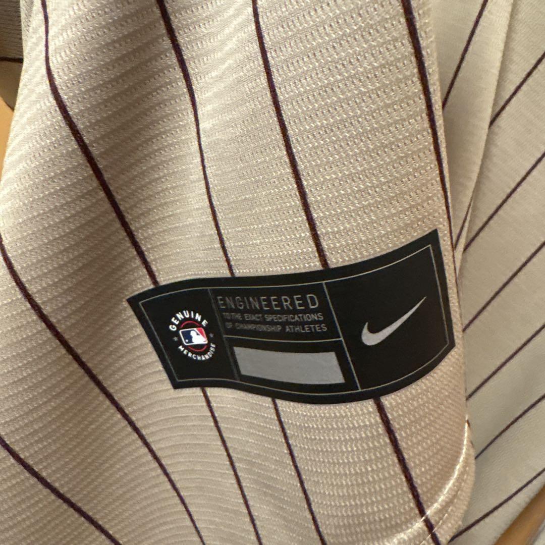 【未着用品】サンディエゴパドレス　背番号なし　ユニフォーム　XLサイズ