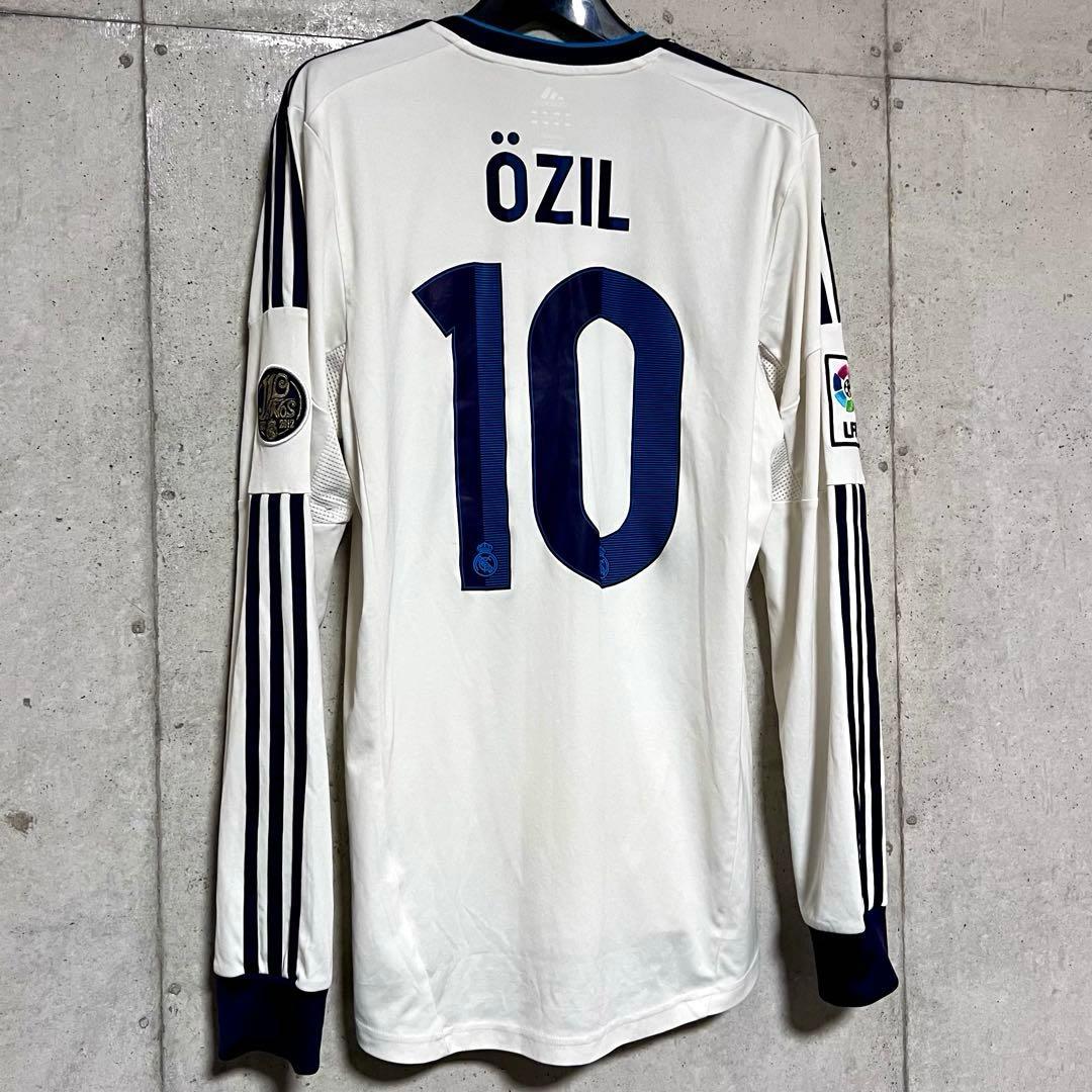 【希少/長袖】12/13 レアル・マドリード♯10 エジル【Oサイズ】ホーム